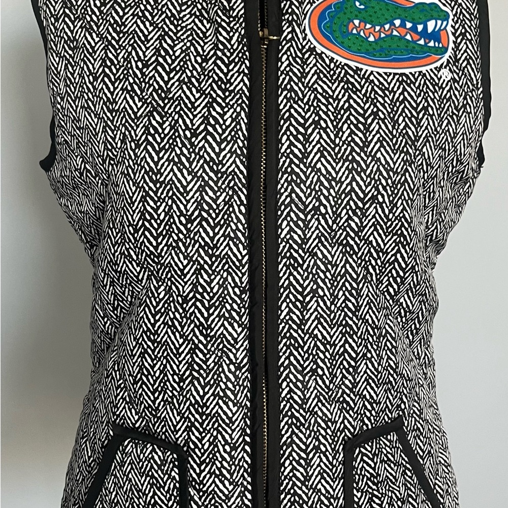 Stylish Black and White Women's Florida Gators Game Day Vest